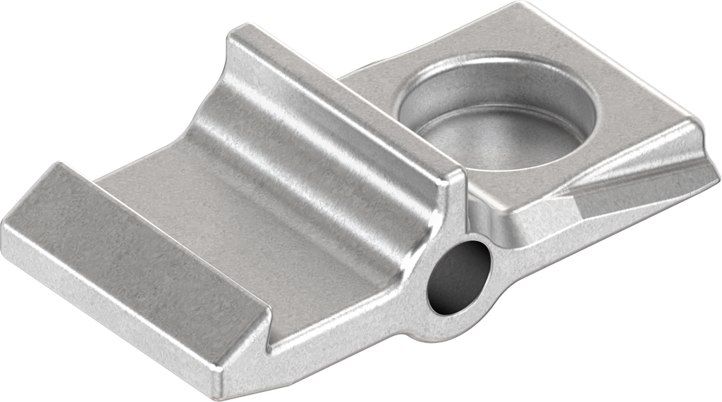 Gancho, zamak galvanizado
