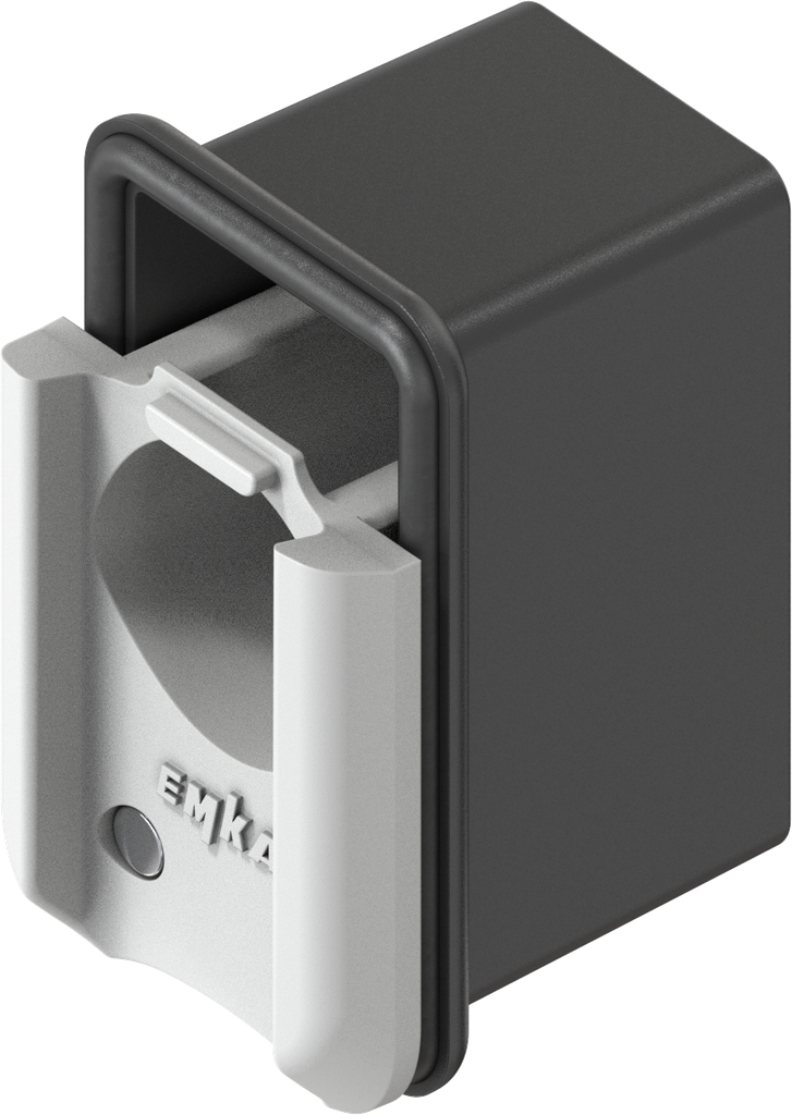 Locking set for KABA cylinder type 1036, Zinc die white aluminium powder-coated