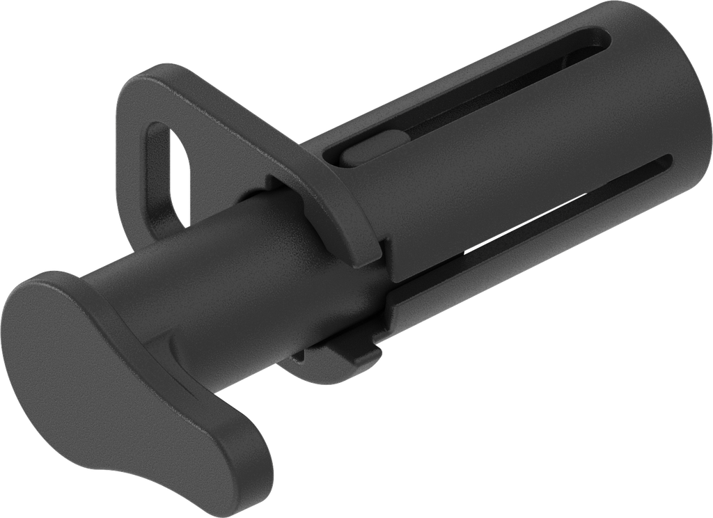 Uitwerper, polyamide GF zwart