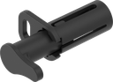 Uitwerper, polyamide GF zwart