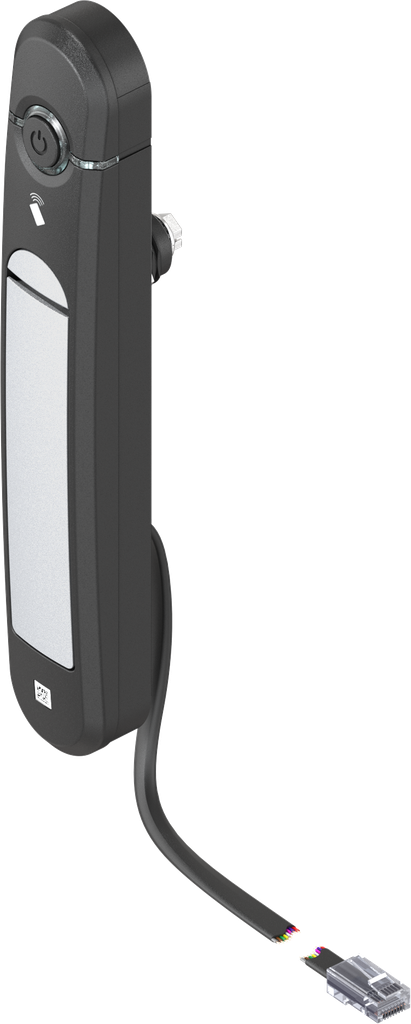 Swinghandle Agent E Wired with RFID card reader 13.56 kHz, Zinc