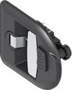 polyamide GF zwart en GD-Zn (Zamak) verchroomd