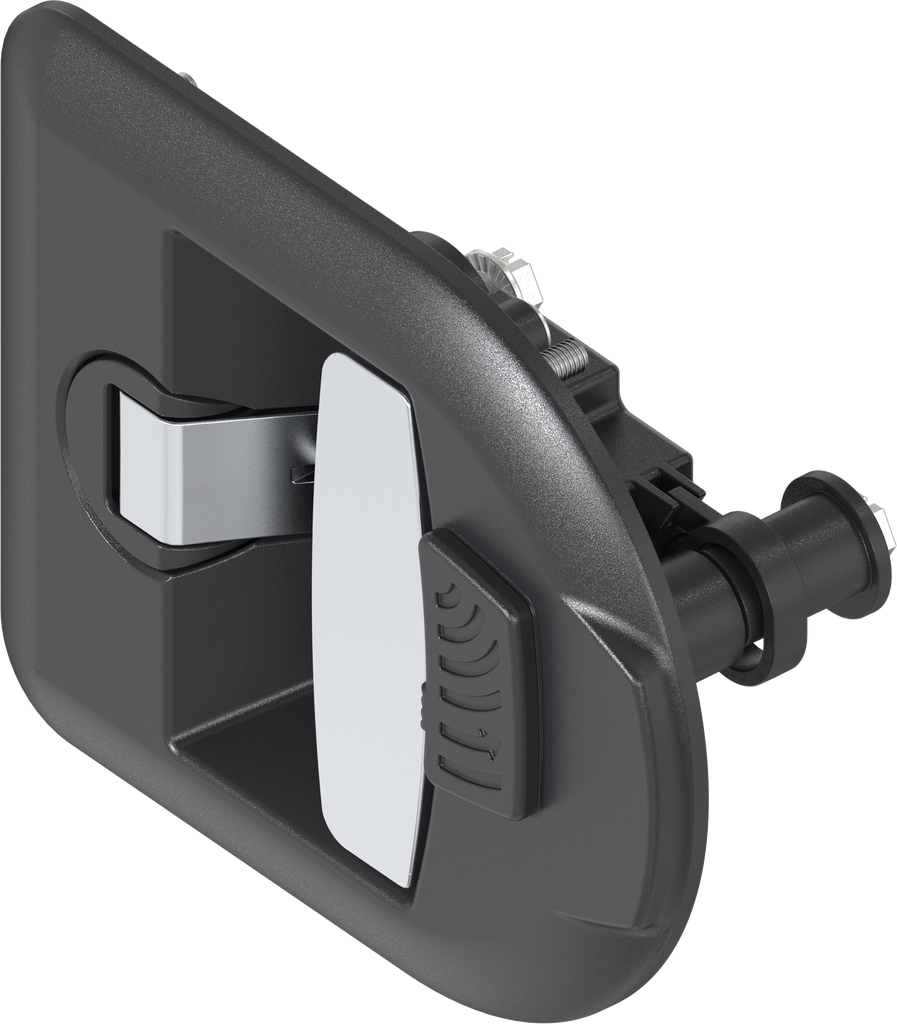 polyamide GF zwart en GD-Zn (Zamak) verchroomd