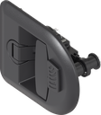 polyamide GF zwart en GD-Zn (Zamak) zwart gepoedercoat