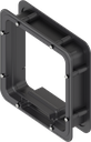 Telaio distanziale schiumato per Ts = 50 mm, ABS nero