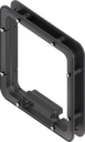 Telaio distanziatore non schiumato per Ts = 30 mm, ABS nero