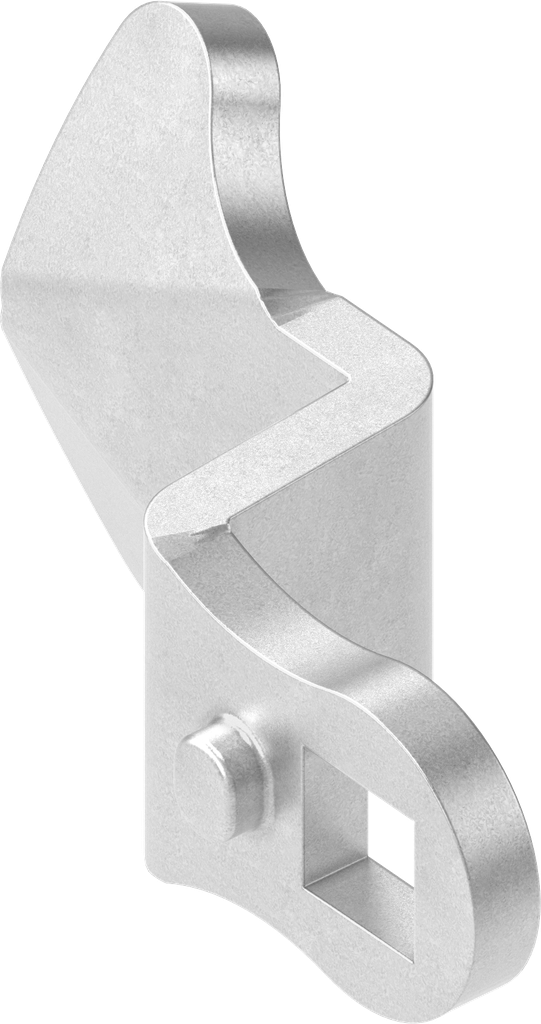 Linguetta, acciaio zincato