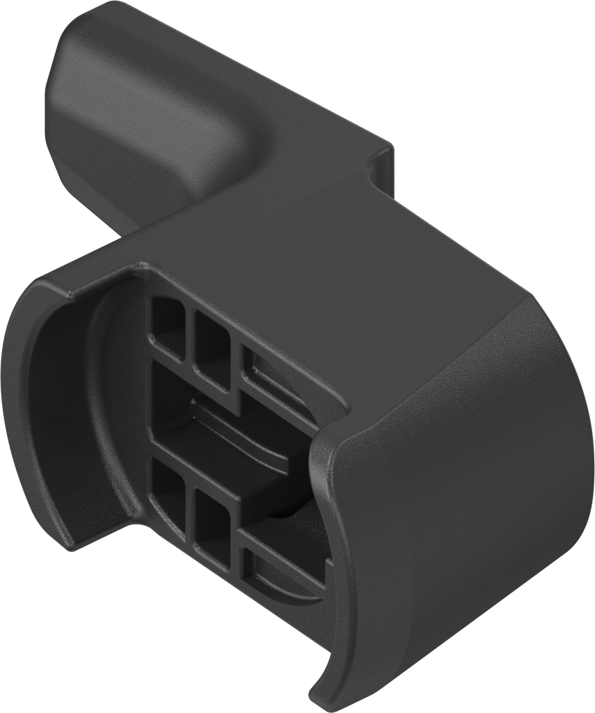 came d'encliquetage H =22 mm, polyamide GF noir