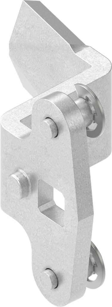 Vleugellip, Staal verzinkt