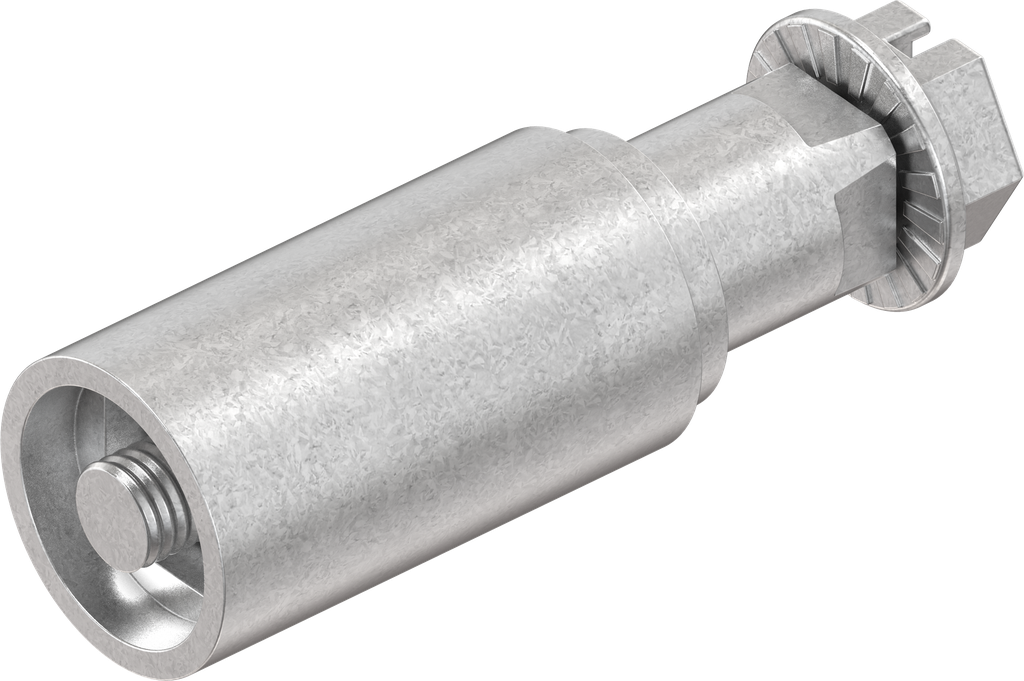 Adapter, Zamak onbehandeld