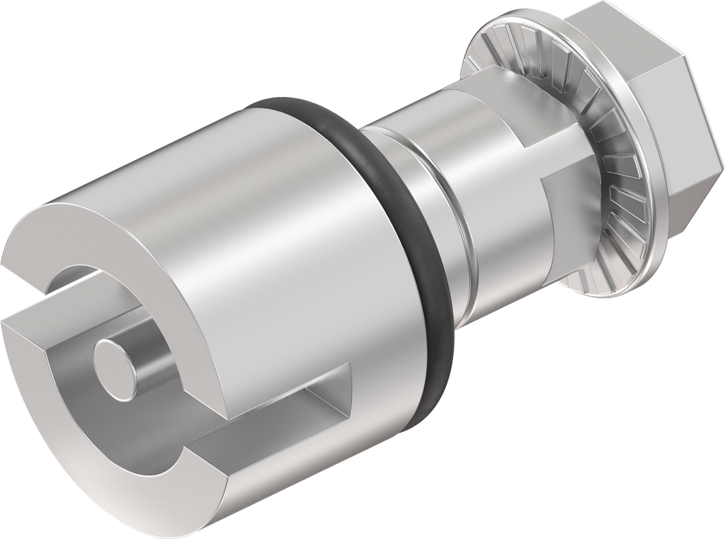 Inserto doppia aletta 3, acciaio inox AISI 303