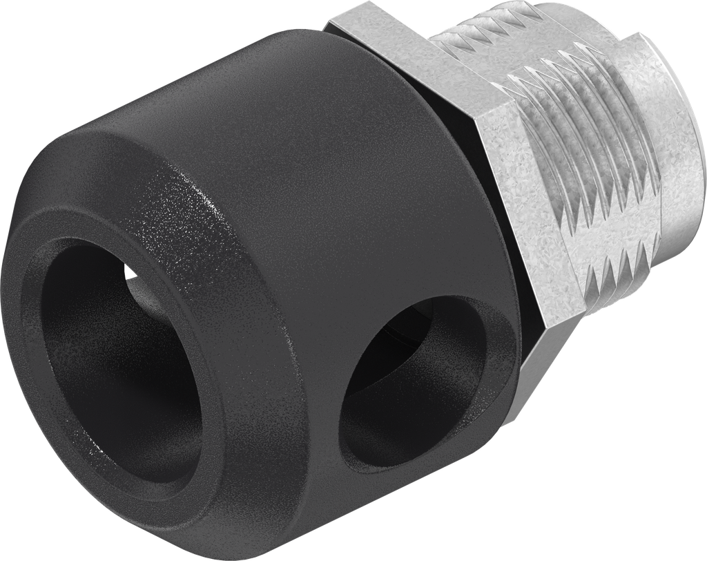 Scatola per lucchetto, zama nero verniciato a polvere