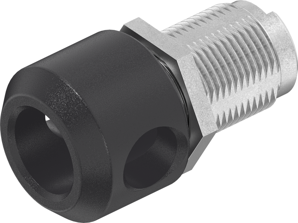 Slothuis voor hangslot, Zamak zwart gepoedercoat