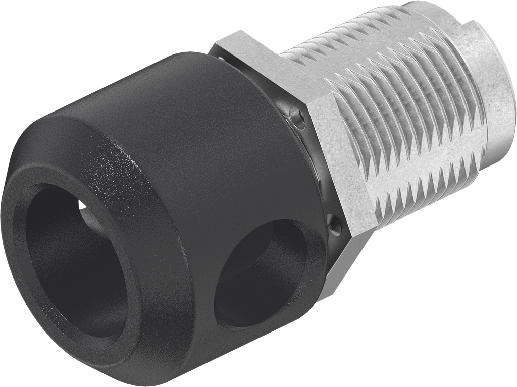 Slothuis voor hangslot, Zamak zwart gepoedercoat