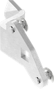 Vleugellip rechts, Staal verzinkt