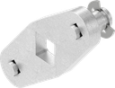 Rod control, Steel zinc-plated