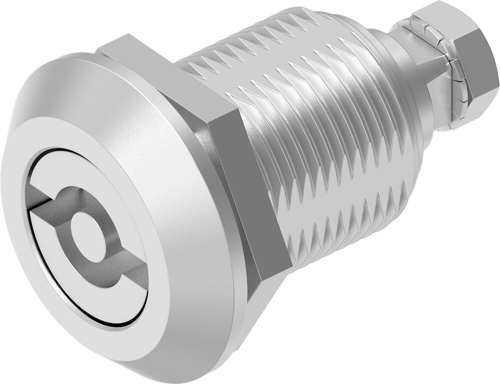 Chiusura 1/4 di giro a compressione doppia aletta 5, acciaio inox AISI 316