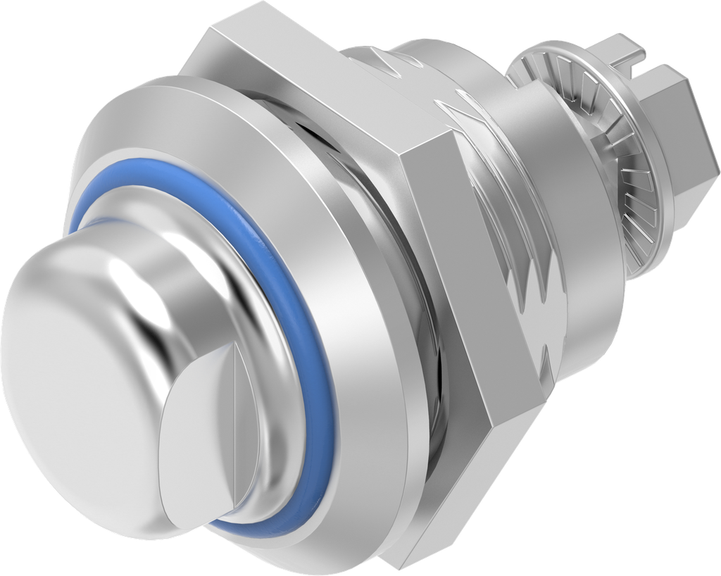 Quarter turn SW 13 for hygienic area food, Stainless steel AISI 316L