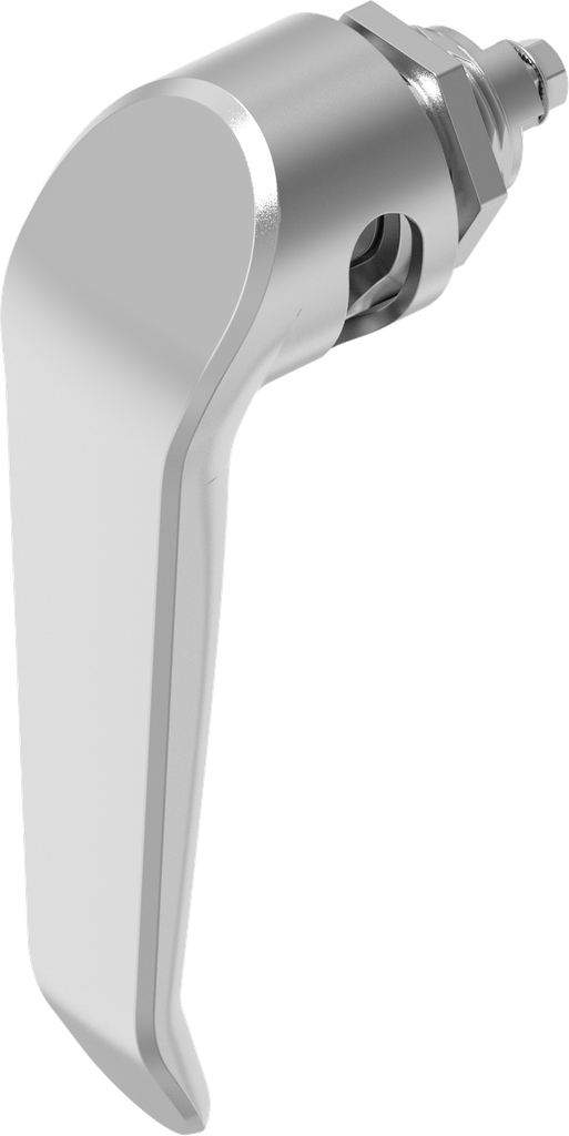 L-handle quarter turn for padlock, Stainless steel AISI 316; 1000