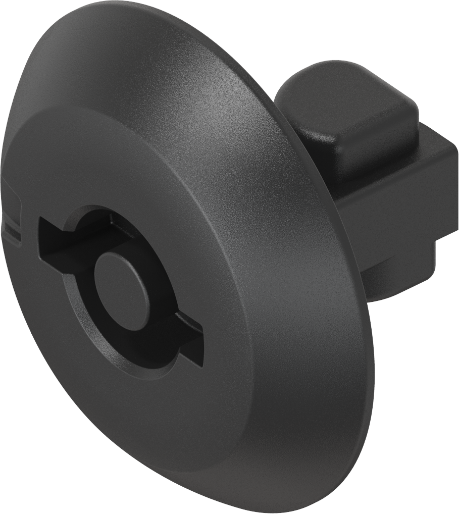 élément rotor double barre 5 pour un montage sans outil, polyamide GF noir