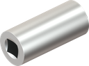 Kupplungsstück, Aluminium