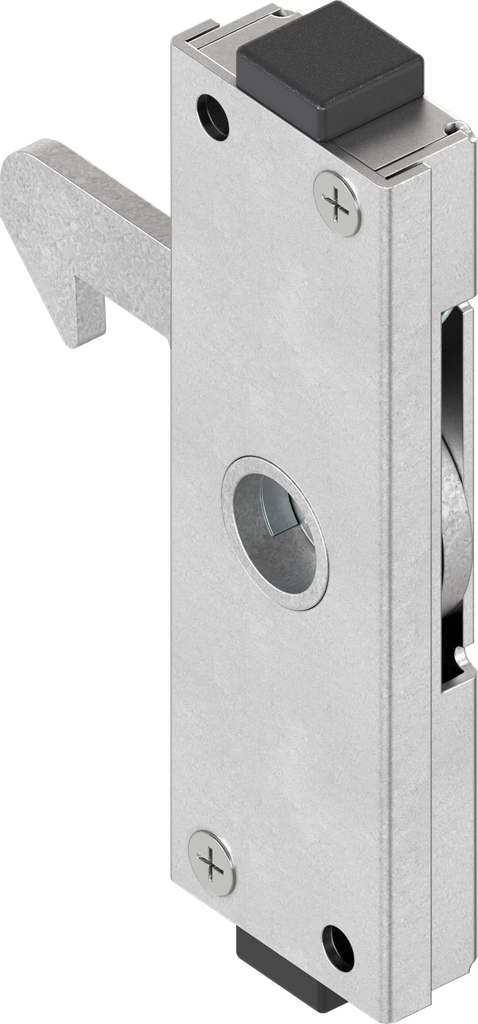 Haaklipslot rechts, Staal verzinkt