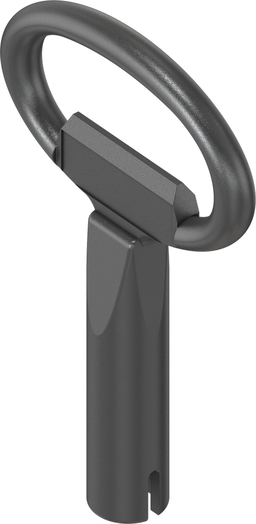 Sleutel voor bediening Daimler-Benz, Zamak zwart gepoedercoat