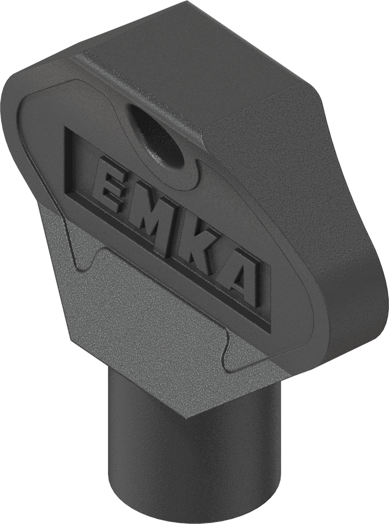 Key for insert square 8, Polyamide GF black; 1004-35