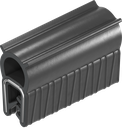 joint d'étanchéité à clipser, EPDM 45 ± 5 Shore A; joint pare brise EPDM 60 ± 5 Shore A noir