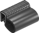 Guarnizione autobloccante, gomma spugnosa EPDM; profilo autobloccante EPDM 65 ± 5 Shore A nero