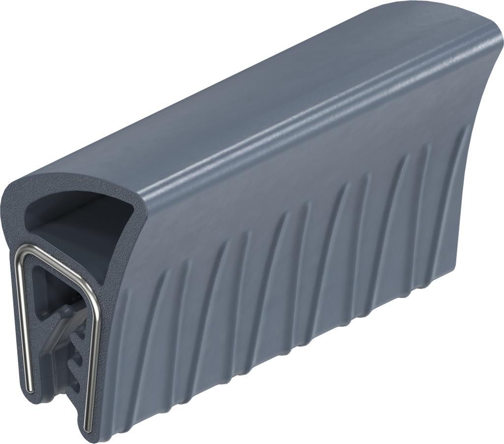 joint d'étanchéité en matériau ignifuge, silicone 70 ± 5 Shore A bleu noir