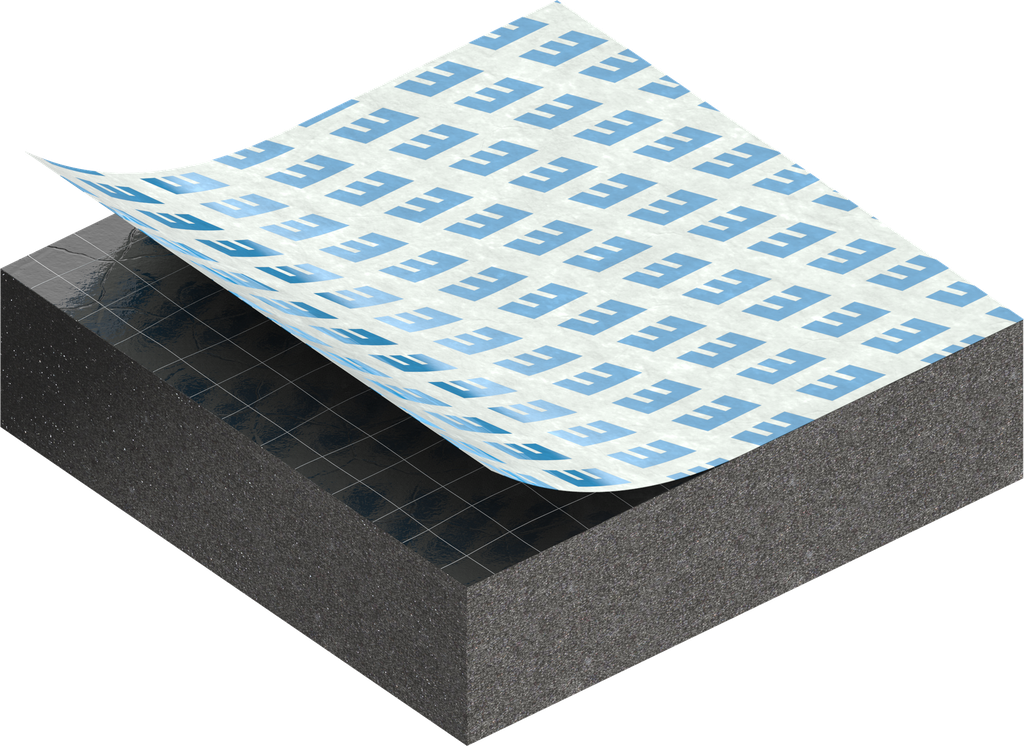 Zellgummi 8 x 30 mm, EPDM schwarz dehnungsfrei und selbstklebende Montagehilfe