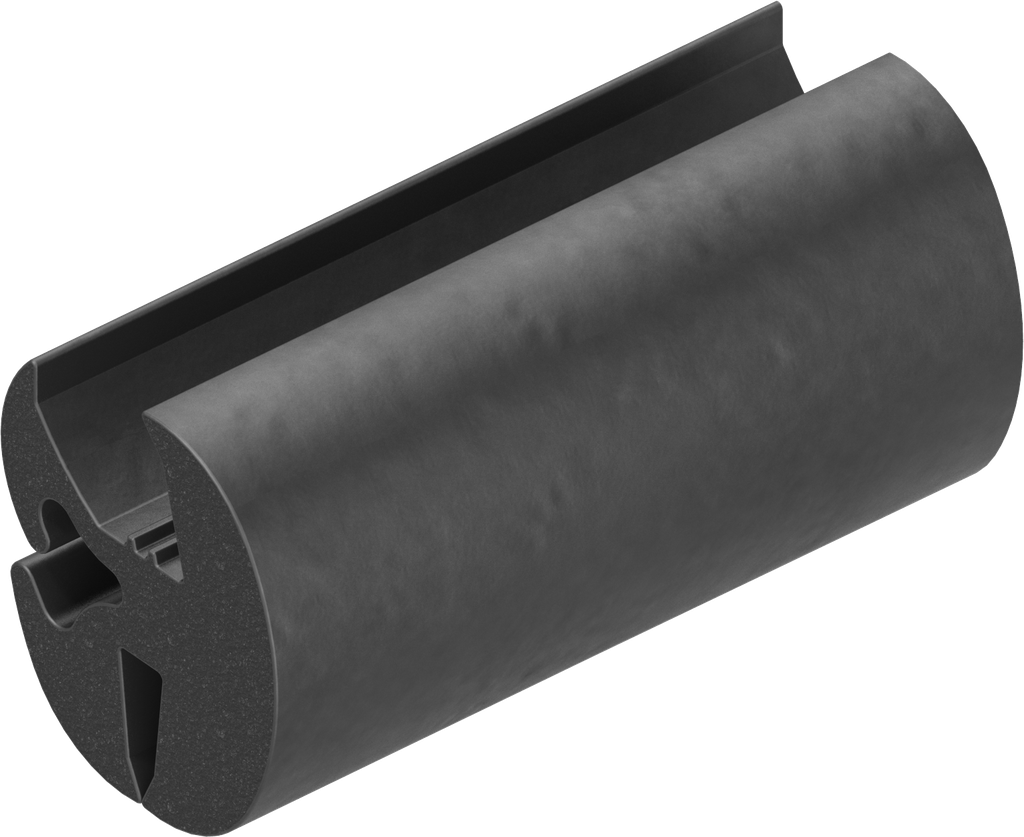 Klemmprofil, EPDM 75 ± 5 Shore A schwarz