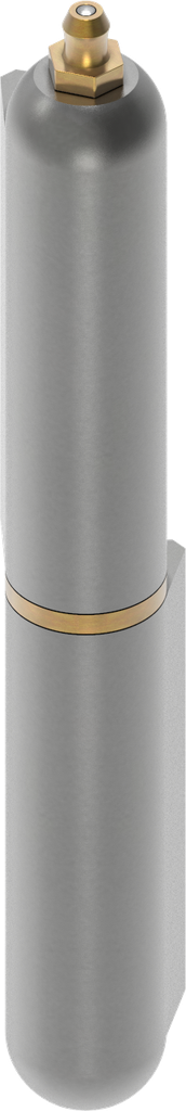 Cerniera a saldare, acciaio grezzo