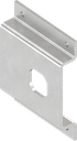 Soporte para cerrojo de resbalón, acero galvanizado