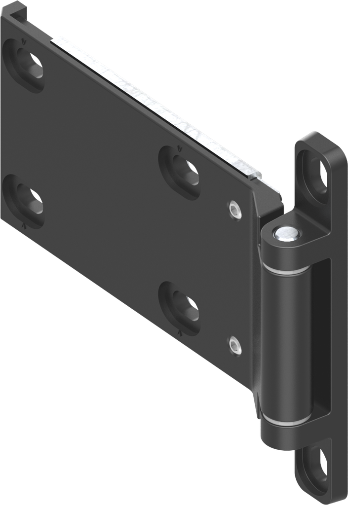 180° 3D-Hinge AISI 304