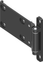 180° 3D-Hinge AISI 304
