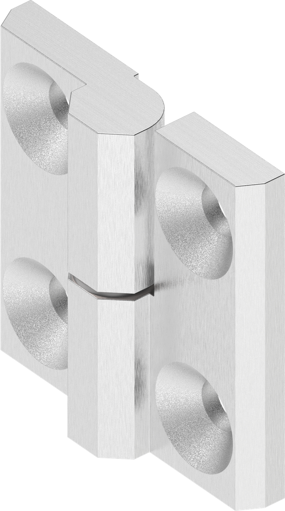 Anschraubscharnier 60 mm Ausf. rechts