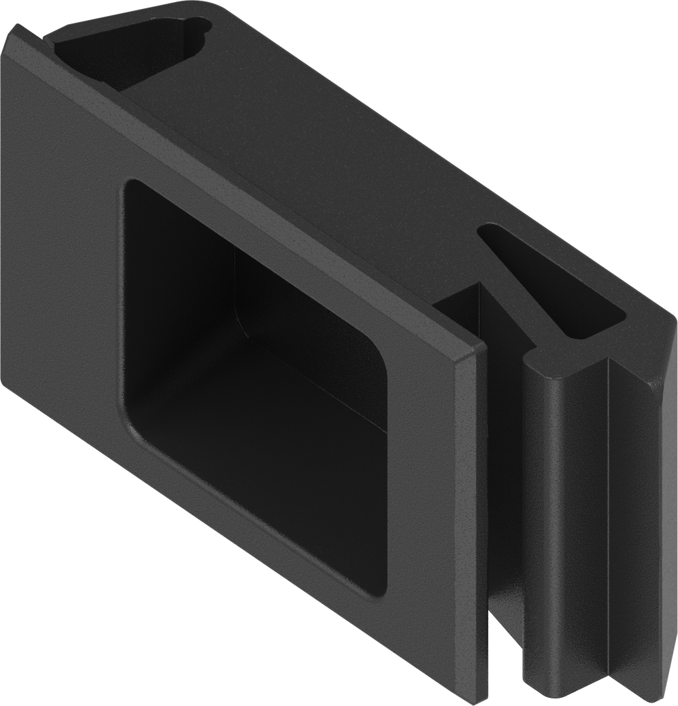Snap lock, clip-in, Polyamide GF black; 1091-U114-01 for Ts = 1.2