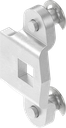 adaptateur, acier zingué