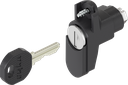 Module met rondcilinder sleutelnummer EK333, polyamide GF zwart