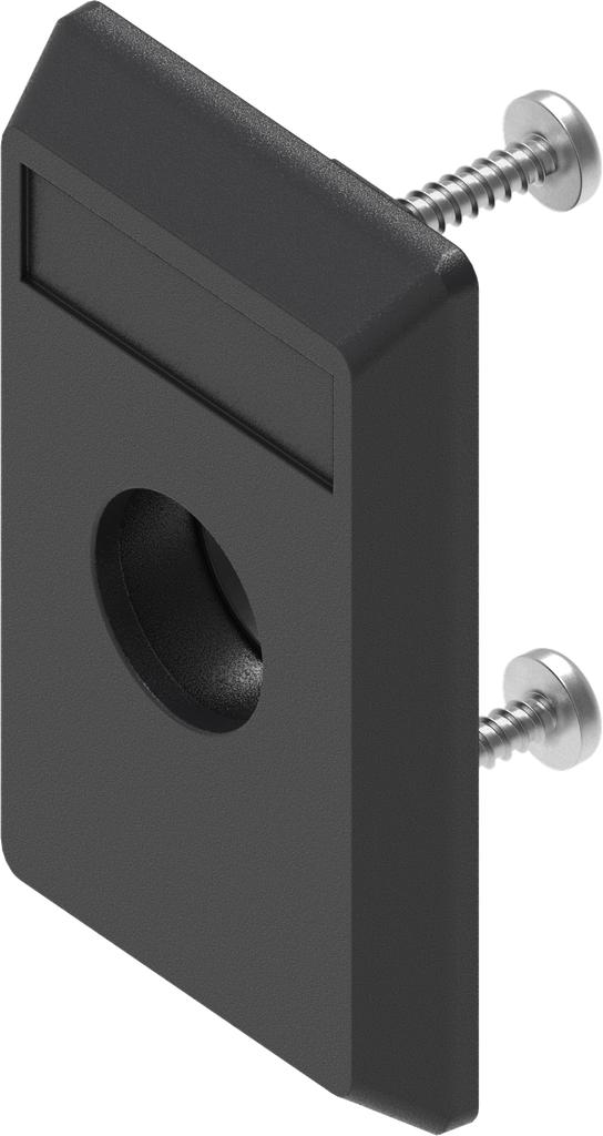 capotage court pour carré, triangle, Daimler Benz et fente, polyamide GF noir