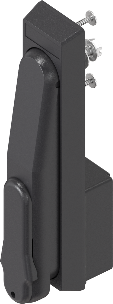 Swinghandle for ASSA cylinder, Polyamide GF black; 1125-U198-A
