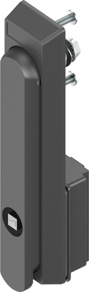 Swinghandle with insert square 7, Polyamide GF black