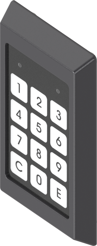 Codebord, polyamide GF zwart