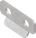 crochet, percé, acier zingué, passivé (couche épaisse) plus Top Coat