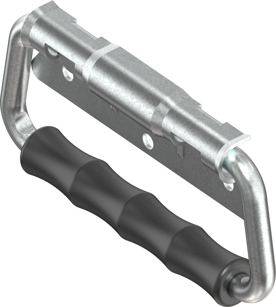 Asa plegable con resorte de torsión, acero galvanizado DS más Top Coat