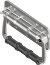 Asa plegable con resorte de torsión, acero inoxidable AISI 304