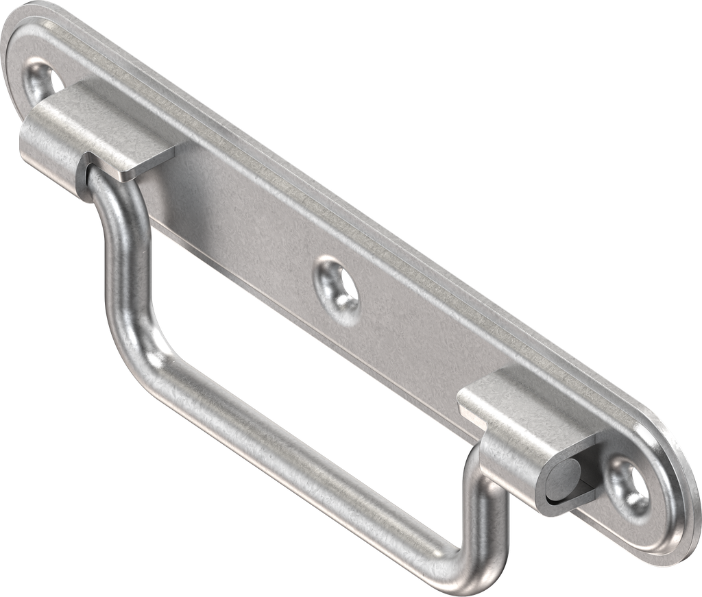 Asa plegable, acero galvanizado