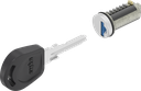 cylindre système 3 clé 8888, zamak chromaté